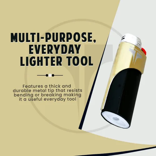 Miniatura 8 de Kasher Herramienta clásica para encendedores, accesorio ligero y multiherramienta para encendedores, adecuado para usar como limpiador de tuberías