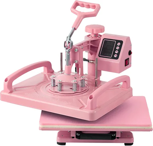 Miniatura 8 de Leomru Máquina de Prensa de Calor 8 en 1 de 12x15 Pulgadas, Máquina de Prensa de Calor para Camisetas Gorra Tapa Taza Placa Giro de 360° Alejado
