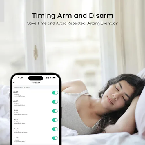 Miniatura 9 de Sistema de alarma para seguridad del hogar, sistema de alarma inteligente para el hogar, sistema de alarma inalámbrica WiFi para el hogar