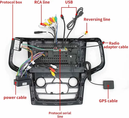 Miniatura 8 de Android 11 - Radio estéreo de coche para Jeep Grand Cherokee 2014-2022, reproductor multimedia para automóvil, navegador GPS, pantalla táctil de 10