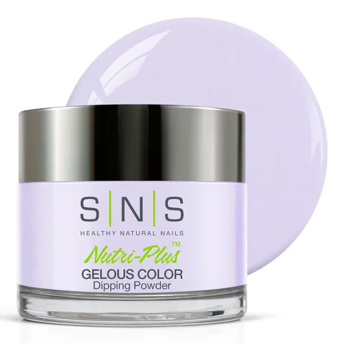 Miniatura 37 de SNS Polvo de inmersión de uñas, polvo de inmersión de color geloso - Acai Bowl (negro) - Color de uñas de larga duración dura 14 días - Bajo olor