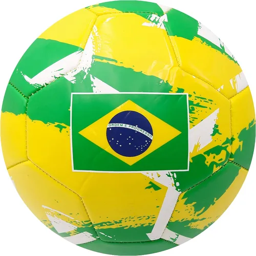 Icon Sports Copa del Mundo Balones de Fútbol Country Training Outdoor Futbol Tamaño 5 Cepillo Brasil
