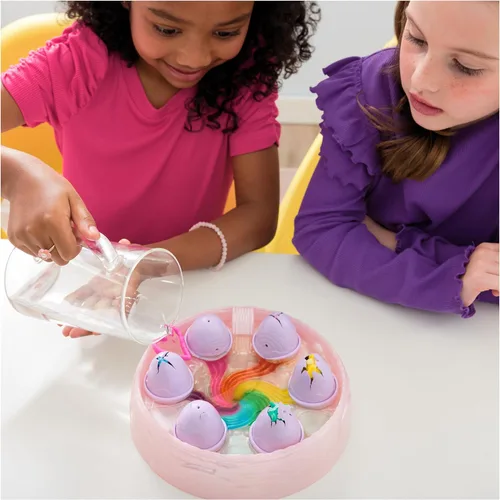 Miniatura 3 de Hatchimals Alive, Rainbow Hatchery con 6 Mini Figuras en Huevos de Revelación de Color y Más de 10 Accesorios, Regalos y Rellenos de Media