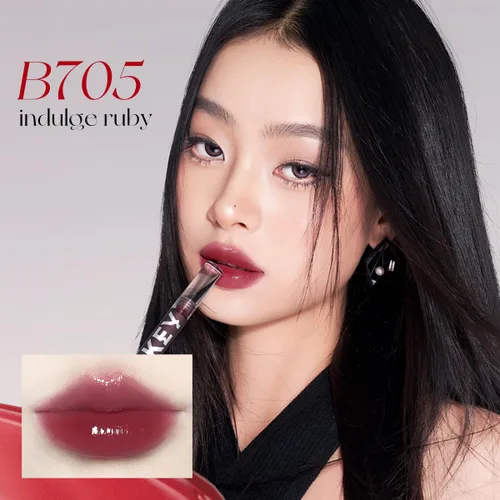 Miniatura 8 de COLORKEY Serie de espejos de labios, brillo labial hidratante con aceite esencial, tinte labial brillante de alto brillo, labios hidratados y de R702
