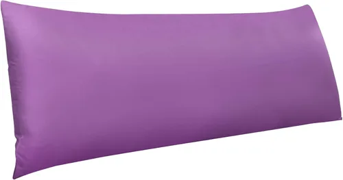 Miniatura 19 de NTBAY - Fundas de almohada de satén con cremallera, súper suaves y lujosas fundas de almohada Negro