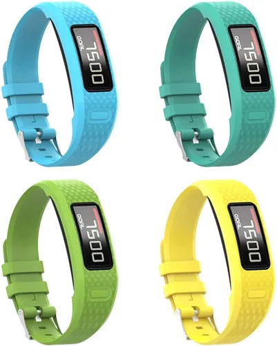 Miniatura 9 de Bandas compatibles con Garmin Vivofit 1/Vivofit2, correa de repuesto de silicona suave y colorida para Vivofit 1/Vivofit 2 Activity Tracker