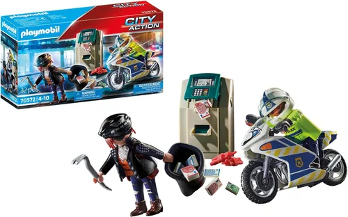 Playmobil Persecución de ladrones de bancos