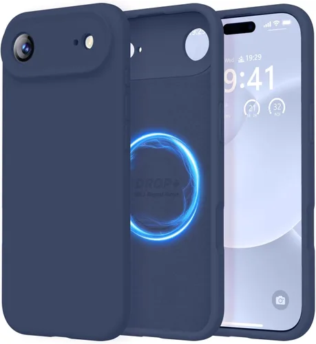 Miniatura 10 de LOVE 3000 Compatible con Funda para iPhone 15, [Cámara de Cobertura Completa de Silicona Suave] [Protección contra Caídas de 8 pies], Forro de Negro