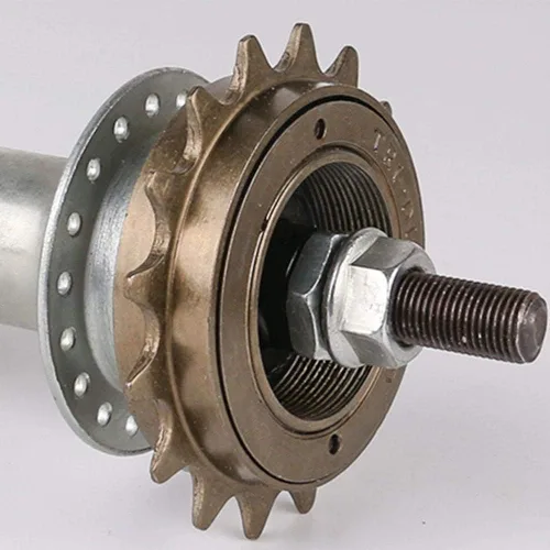 Focket Bicicleta de rueda libre de una sola velocidad, 16 dientes Cassette Metal Freewheel