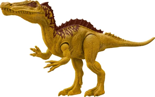 Mattel Jurassic World - Figuras de dinosaurio grandes de aproximadamente 12 pulgadas de alto, juguete con decoración auténtica y escultura realista,