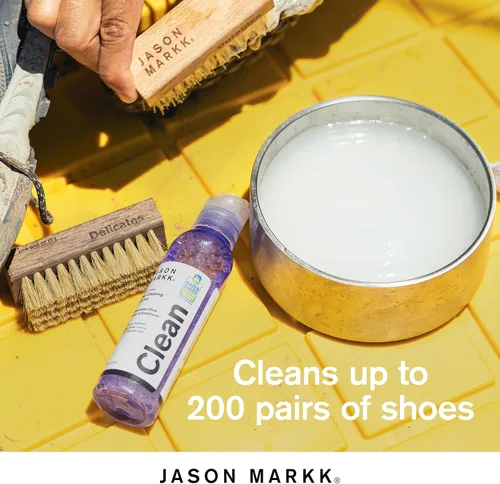 Miniatura 7 de Jason Markk Cuidado de Zapatos y Deportivas, Limpieza de Zapatos, Limpia y Acondiciona Calzado, Púrpura, 8 fl oz (paquete de 1)