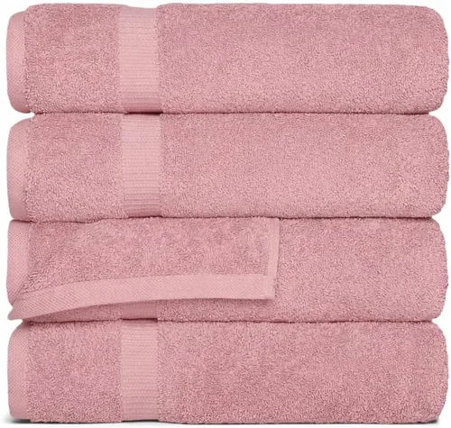 Miniatura 20 de Juego de alfombra de baño 100 % de algodón turco para hotel y spa de lujo y opciones de tapete de baño de espuma viscoelástica