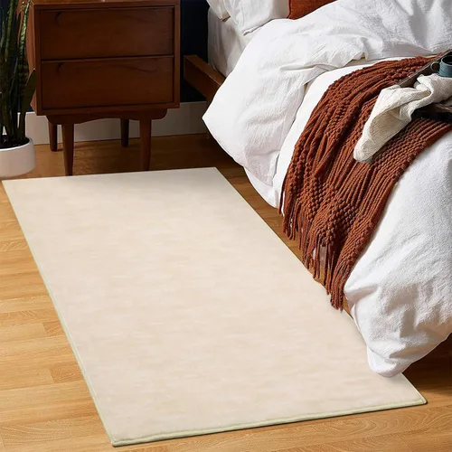 Miniatura 39 de RUGSREAL Alfombra lavable a máquina de 2 x 8 pies, para pasillo, entrada, contemporánea, color liso, alfombra de pasillo moderna para interiores