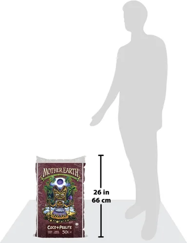 Miniatura 4 de Mother Earth - Mezcla de coco + perlita, medios de cultivo para jardinería en interiores y exteriores, 1.8 pies cúbicos