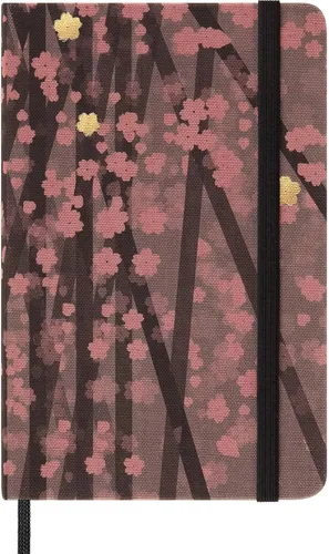 Miniatura 28 de Moleskine Edición Limitada Sakura - Cuaderno, tapa dura, grande (5 x 8.25 pulgadas), a rayas/con líneas, Caja de Coleccionista Premium Swan