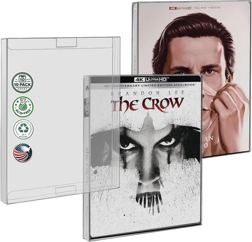 Miniatura 11 de MALKO Paquete de 10 fundas protectoras compatibles con Arrow Video Big Box Limited Editions - Caja gruesa