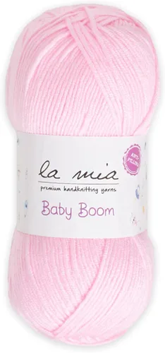 Miniatura 18 de 1 madeja La Mia Baby Boom, hilo acrílico 100% antipilling para tejer y ganchillo para tejer y ganchillo, 3.53 oz (3.5 onzas) / 820.2 ft