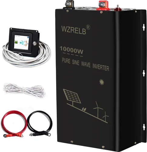 Miniatura 11 de Inversor de onda sinusoidal pura de 6000W 36V, 36 voltios DC a CA 120V 240V inversor de potencia de fase dividida, 2 terminales de cable de CA