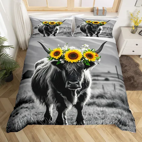 Miniatura 26 de Erosebridal Juego de ropa de cama con diseño de árbol de la vida, tamaño Queen para niños y niñas, diseño bohemio exótico de mariposa, funda