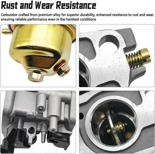 Miniatura 3 de Carburador 16100-ZL0-D42 compatible con generador Honda EM3000C EB3000C, repuesto para Huayi OEM Carb