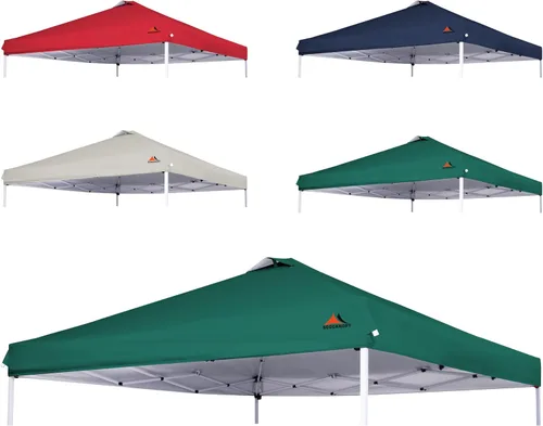 Miniatura 9 de SCOCANOPY Parte superior de repuesto con ventilación de aire para marco de toldo de 10x10, SOLO cubierta de toldo, (Turquesa)