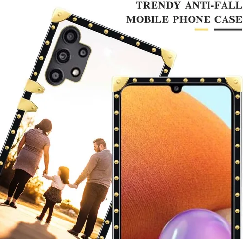 Miniatura 5 de Funda Customiz Picture Phone compatible con Samsung Galaxy A32, diseño de fotos DIY A32 para niñas, TPU suave a prueba de golpes, parte trasera