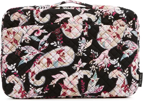 Miniatura 6 de Vera Bradley - Organizador de laptop de algodón para mujer Rouge Rose - Algodón Reciclado