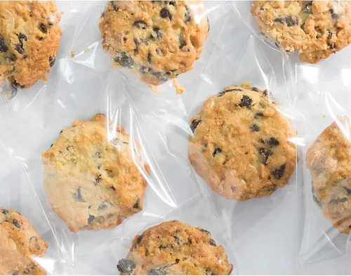 Miniatura 3 de Bolsas de celofán autosellantes, bolsa para galletas de 4 x 6 pulgadas, bolsas de celofán resellables transparentes autoadhesivas, 100