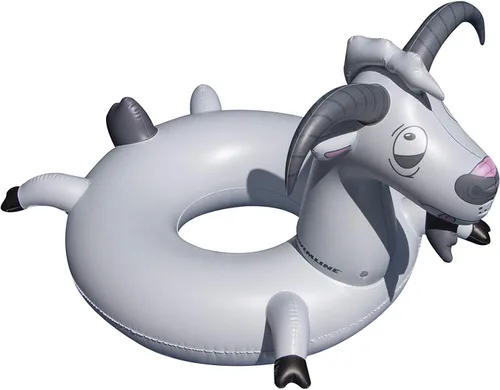 Miniatura 17 de Swimline Anillo de Piscina Azul XL Jumbo – Flotador de Descanso Inflable con Diseño Divertido para Adultos y Adolescentes – Anillo de Vinilo Anillo