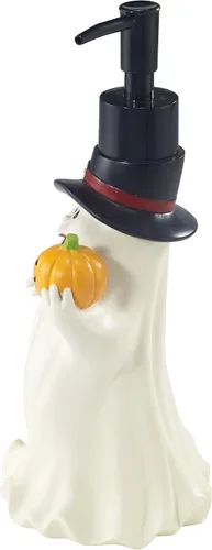 Miniatura 3 de Avanti Linens - Dispensador de jabón/bomba de loción, artículos esenciales para el baño de invitados, decoración del hogar con diseño de fantasma