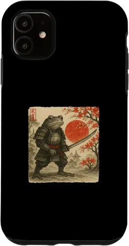 Miniatura 8 de Frog Samurai Japanese Warrior Costume Sumi-e Art Funny Case for iPhone 16