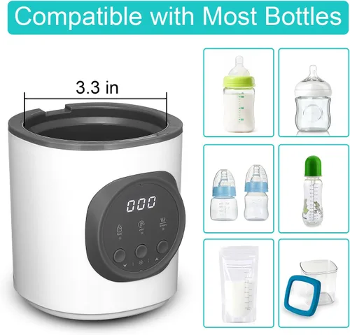 Miniatura 5 de Vaundra Calentador rápido de biberones para leche materna y fórmula 120V