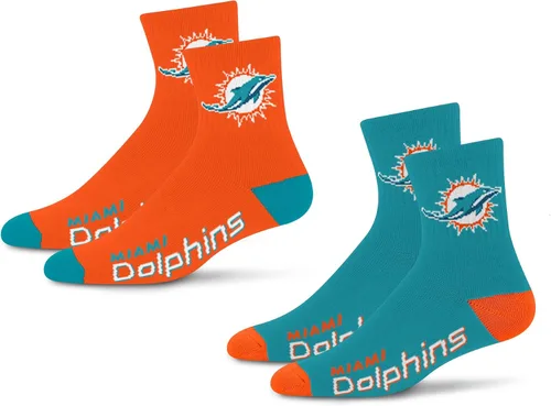 Miniatura 9 de For Bare Feet Calcetines quarter NFL unisex para adultos