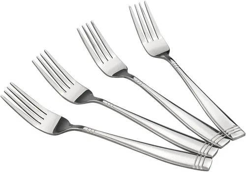 Miniatura 6 de Juego de 12 tenedores de acero inoxidable, tenedores de cocina para comer