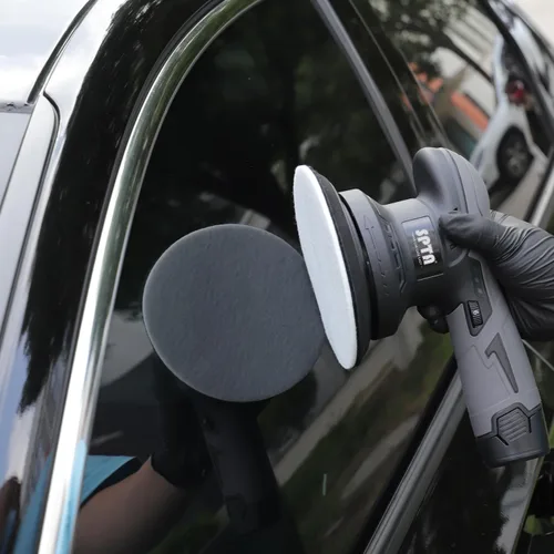 Miniatura 6 de Almohadilla de pulido, SPTA 5 piezas de 3' (80mm) Discos de pulido de microfibra para coche, almohadilla de pulido para eliminar arañazos