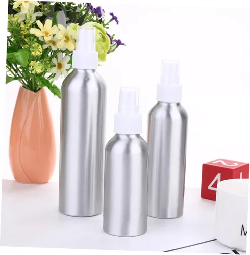 Miniatura 2 de DOITOOL 9pcs Refillable Aluminum Spray Bottles Travel Containers Nozzle for Perfume and Liquid Storage Portable and White