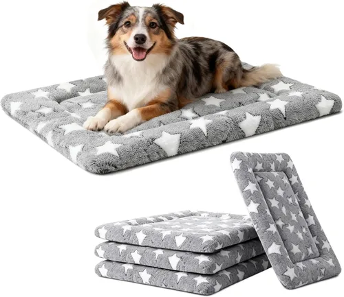 Miniatura 66 de Alfombrilla para Cama de Perro – Almohadilla de Perrera Suave y Cómoda para Jaula – Cama y Almohadilla Duradera para Perros y Gatos – Ideal para Gris