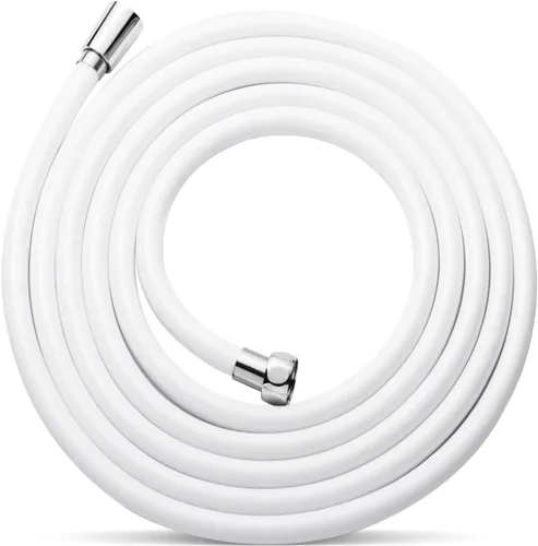 Miniatura 8 de OFFO Manguera de ducha Ultra-Flex, manguera de extensión de cabezal de ducha de mano de PVC Premium RV de 48 pulgadas, mangueras flexibles