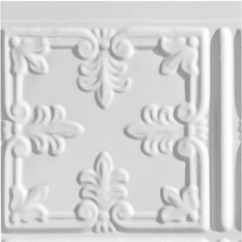 Miniatura 30 de FASÄDE Panel decorativo para salpicaduras de vinilo de estilo tradicional / patrón 10 en bronce antiguo (muestra de 6 x 6 pulgadas)