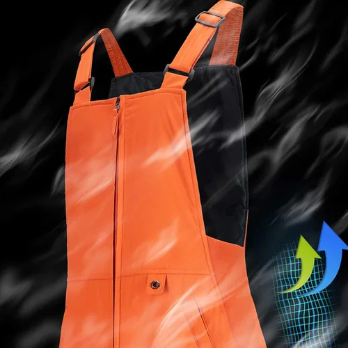 Miniatura 17 de Baberos de nieve para mujer, impermeables, aislados, para esquí, snowboard, invierno, cálidos, overoles, trajes de nieve Ripstop