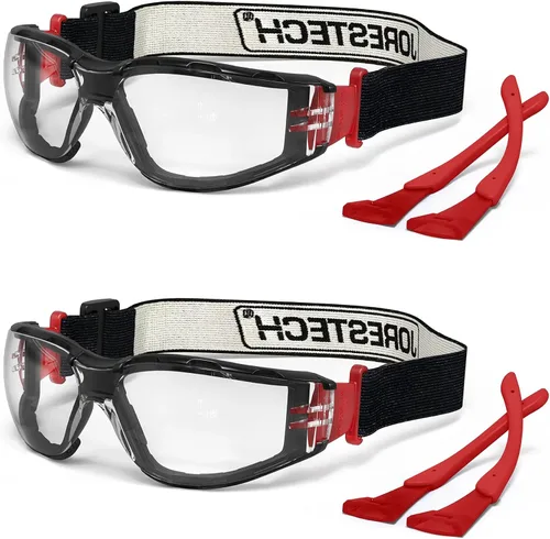 Miniatura 7 de JORESTECH Safety Glasses with Adjustable Strap - 3 in 1 Converter High Impact Resistance Anti-Fog Azul
