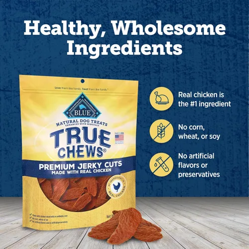 Miniatura 7 de Blue Buffalo True Chews Golosinas Premium de Pollo en Trozos para Perros con Ingredientes Naturales