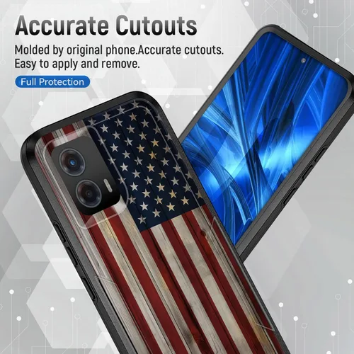 Miniatura 5 de Funda para Moto G 5G 2023, [probada en caídas de grado militar], resistente, resistente, resistente, a prueba de golpes, funda protectora
