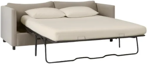 Miniatura 12 de Rajlinen Juego de sábanas para sofá cama tamaño matrimonial de 52 x 72 pulgadas, color gris oscuro, sábanas para sofá, cama, 100% algodón egipcio