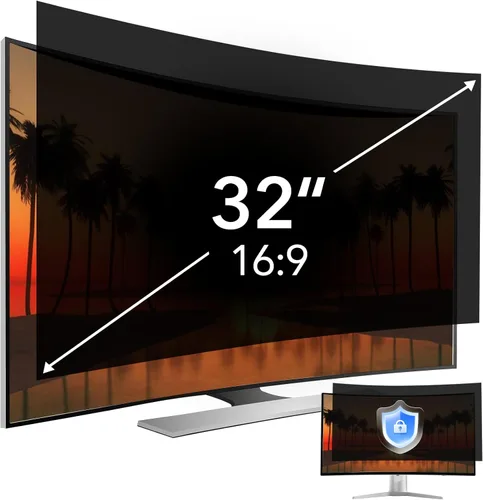 Miniatura 17 de Paquete de 2 pantallas de privacidad de computadora de 34 pulgadas para monitor de pantalla ancha de relación de aspecto 21:9, protección ocular