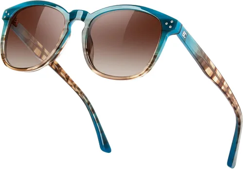 Miniatura 46 de Gafas de sol polarizadas para mujer con protección UV para mujer, a la moda, grandes sombras con marco de acetato BC2110
