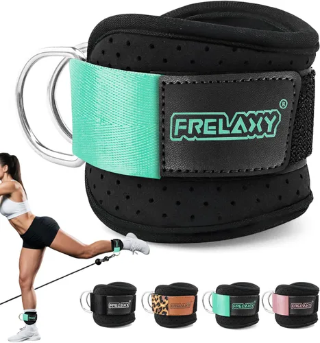 Miniatura 11 de Frelaxy Correas para Tobillo para Máquina de Cable – Correas para Piernas Cómodas y Duraderas para Patadas Traseras, Entrenamientos de Glúteos