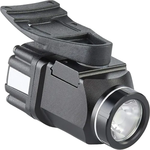 Streamlight 69333 Vantage II - Luz de montaje industrial para casco duro de 350 lúmenes con luz trasera LED azul, color negro