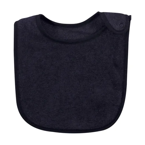Miniatura 2 de Hudson Baby Rayón unisex para bebé de bambú de rizo baberos, color negro y blanco, talla única Negro Blanco
