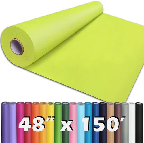 Miniatura 62 de PerkHomy Rollo de Papel Kraft Marrón 48" x 1,800" (150') para Envolver Regalos, Ramos, Flores, Arte, Pintura, Manualidades, Escritura, Embalaje